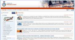 Desktop Screenshot of comune.monteurano.fm.it